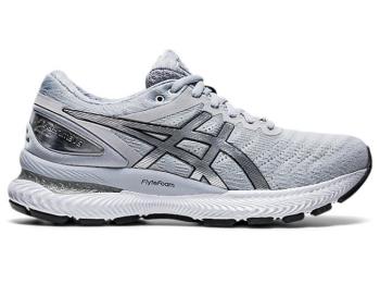 Asics Dam Löparskor GEL-Nimbus 22 Platinum Grå/Silver